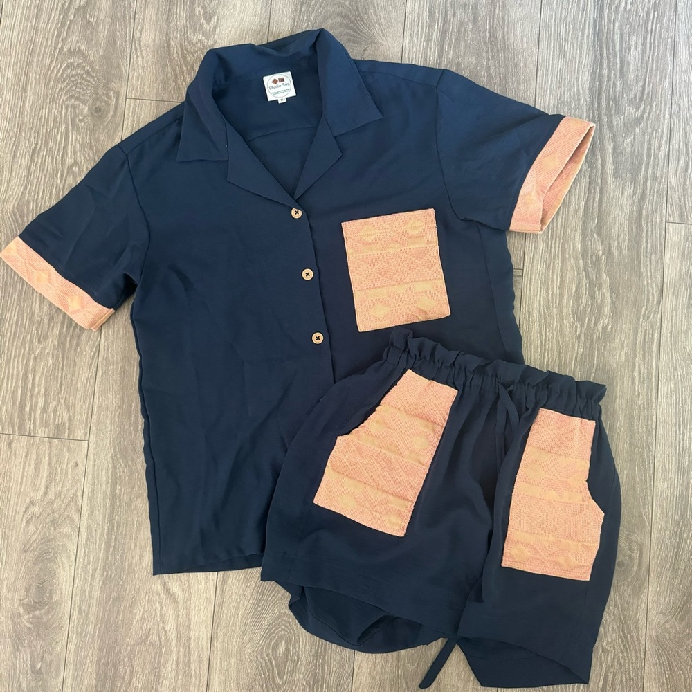 Studio Sug Pink and Blue Matching Set